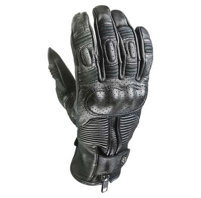 Garibaldi Smoke Vintage Motorcycle Gloves