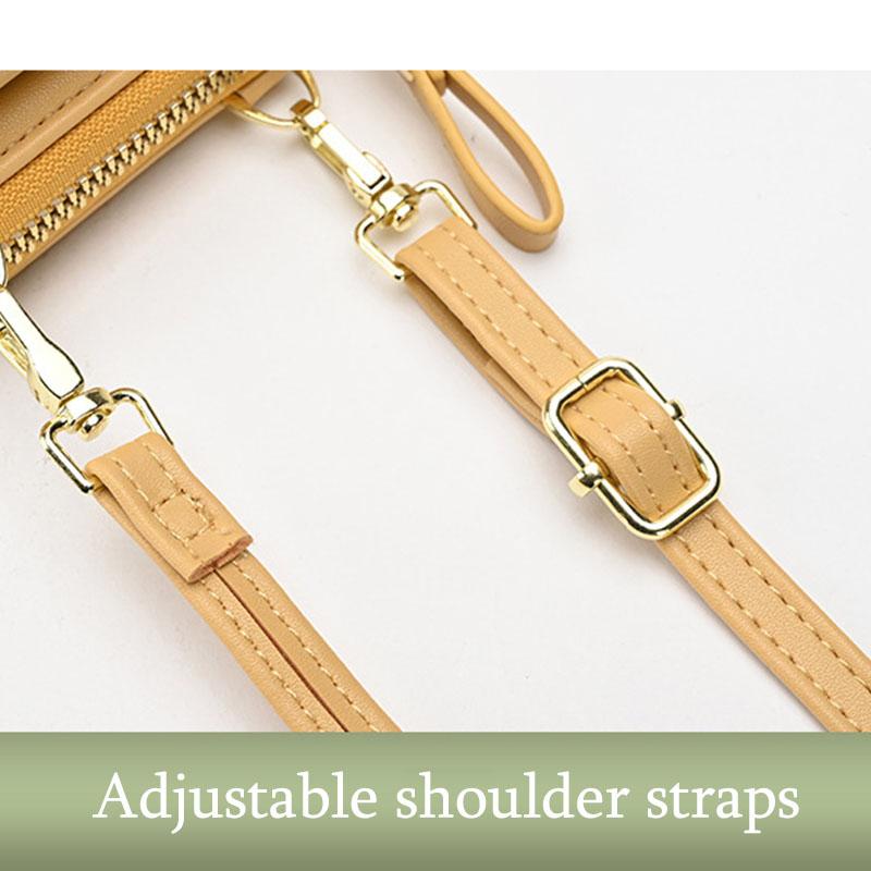 Women Fashion Mobile Phone Bag Vertical Crossbody Mini Shoulder Bag Coin Purse