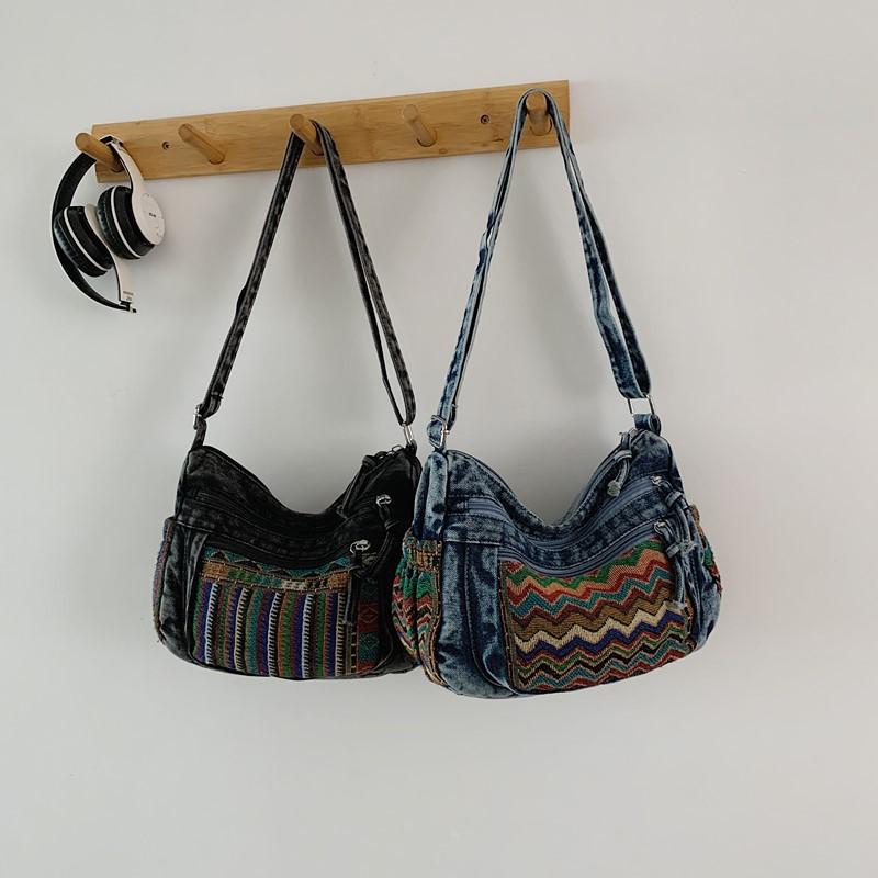 Tote Bag Large-capacity Women's Handbag Ethnic Style Single-shoulder Bag