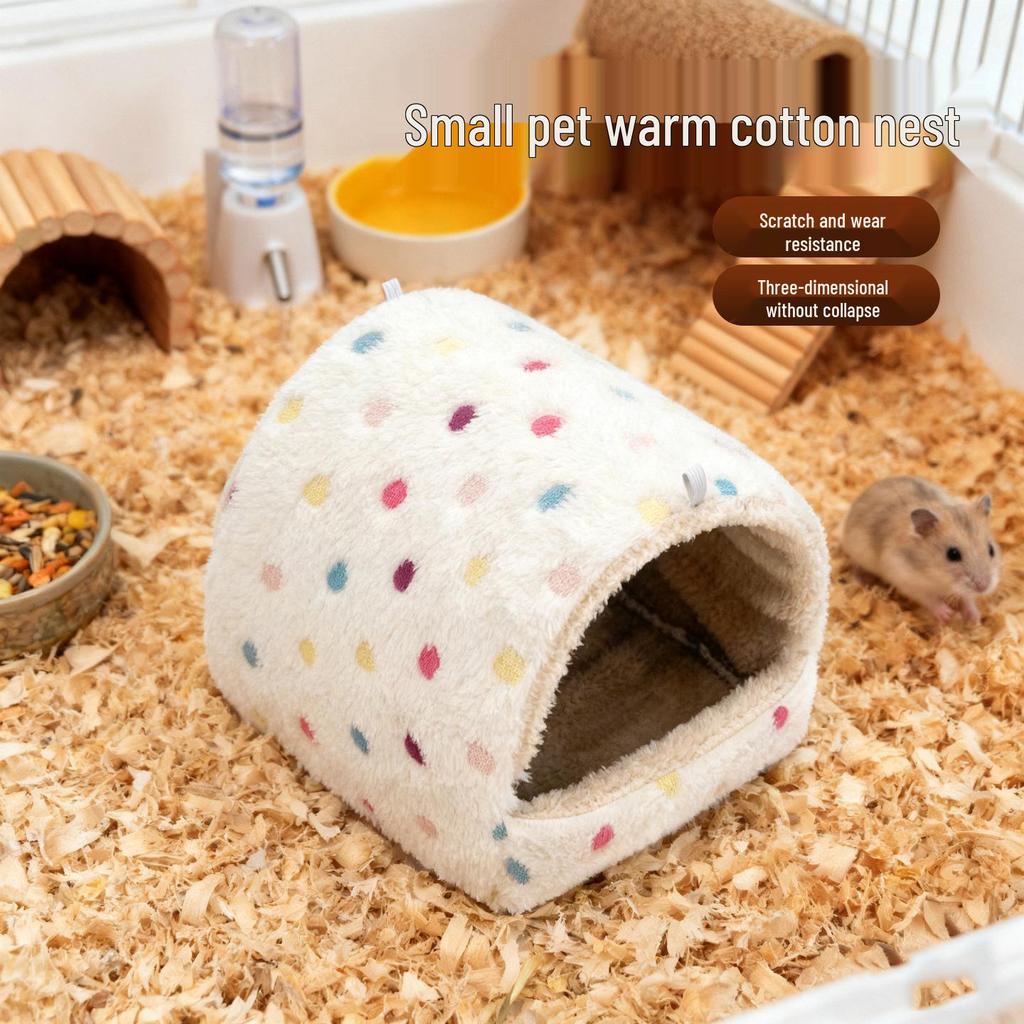 Winter Fleece Parrot Nest: Thickened, Warm Hideout for Cockatiels & Birds
