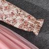 Girls' Big Kid Floral Lapel Mesh Princess Dress - Autumn 2025 Edition