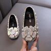Autumn new style ladylike baby girl children's princess rhinestone single shoes leather shoes dance performance shoes