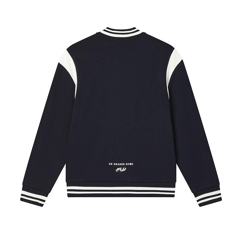 New FILA Baseball Jacket Men's Hero Blue F11M449505FNV