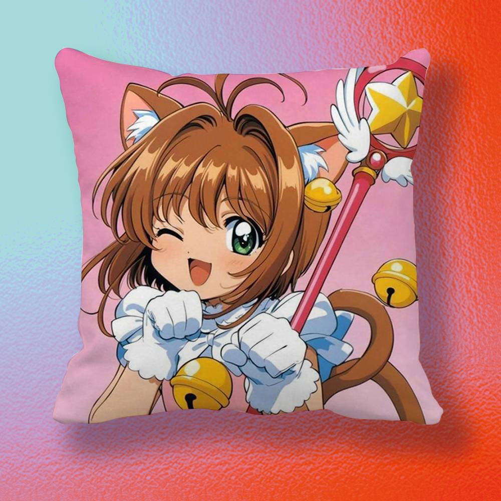 Cardcaptor SSakura  Pillow Cover Gift High Definition Digital printingSurprise Vivid Pattern Household