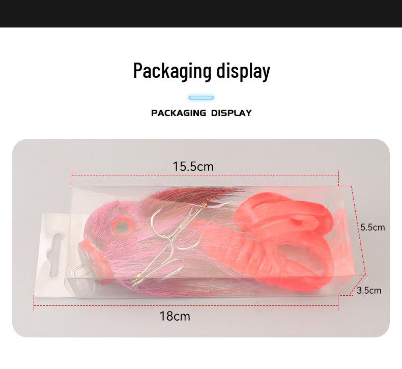 Bionic Deer Hair Mouse Lure: Freshwater & Deep Sea Fishing Bait