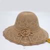 Hollow Out Women Fisherman Hat Crochet Bucket Hat Casual Sunshade Hat  Hiking