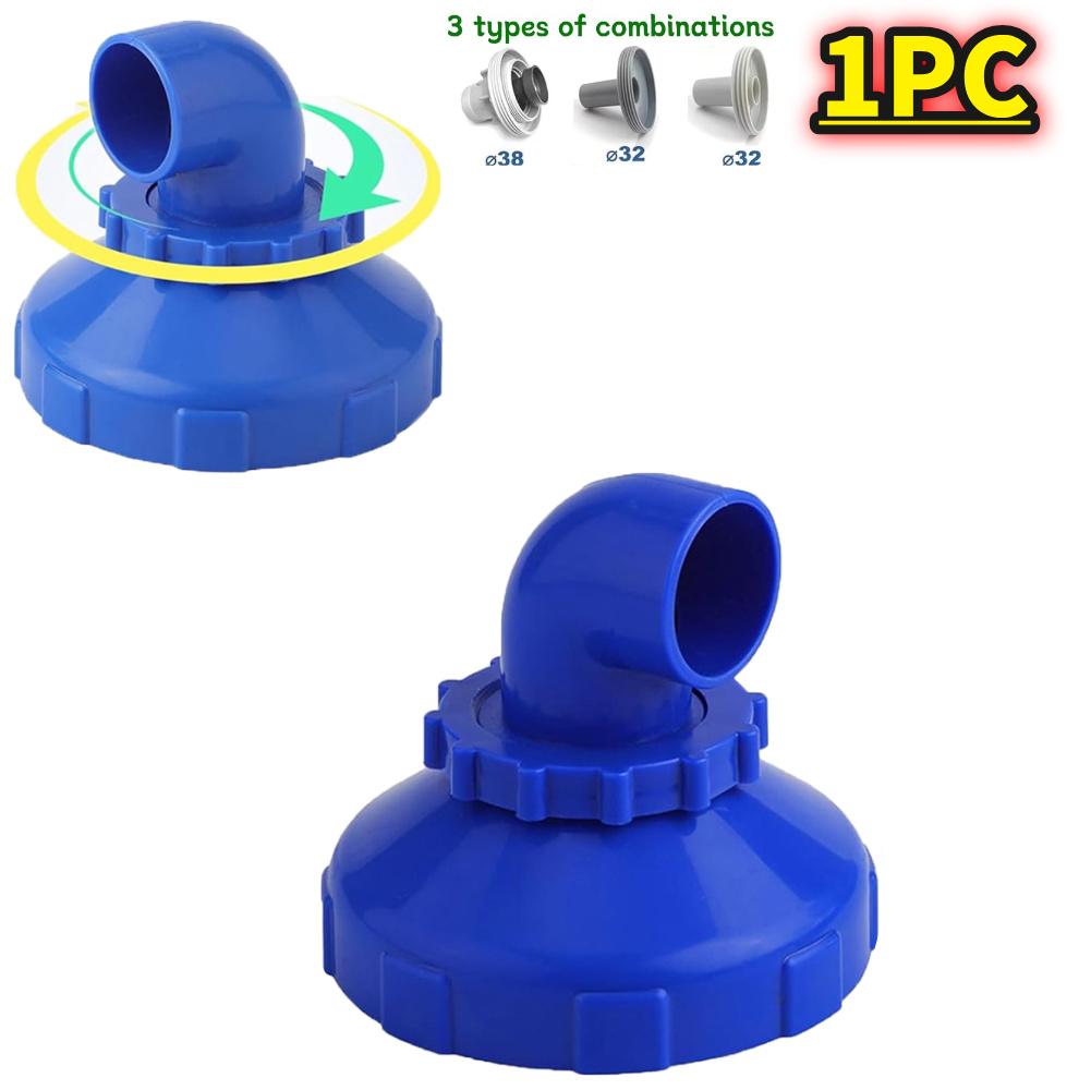 5-1PC Pool Inlet Nozzle for Intex Outlet Pool Nozzles 360 Degree Rotatable Swimming Pool Return Jet Pool Jet Nozzle Replacement