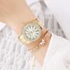 Waterdicht dameshorloge Luxe roestvrij staal quartz horloge Casual sportklok Mode-accessoires