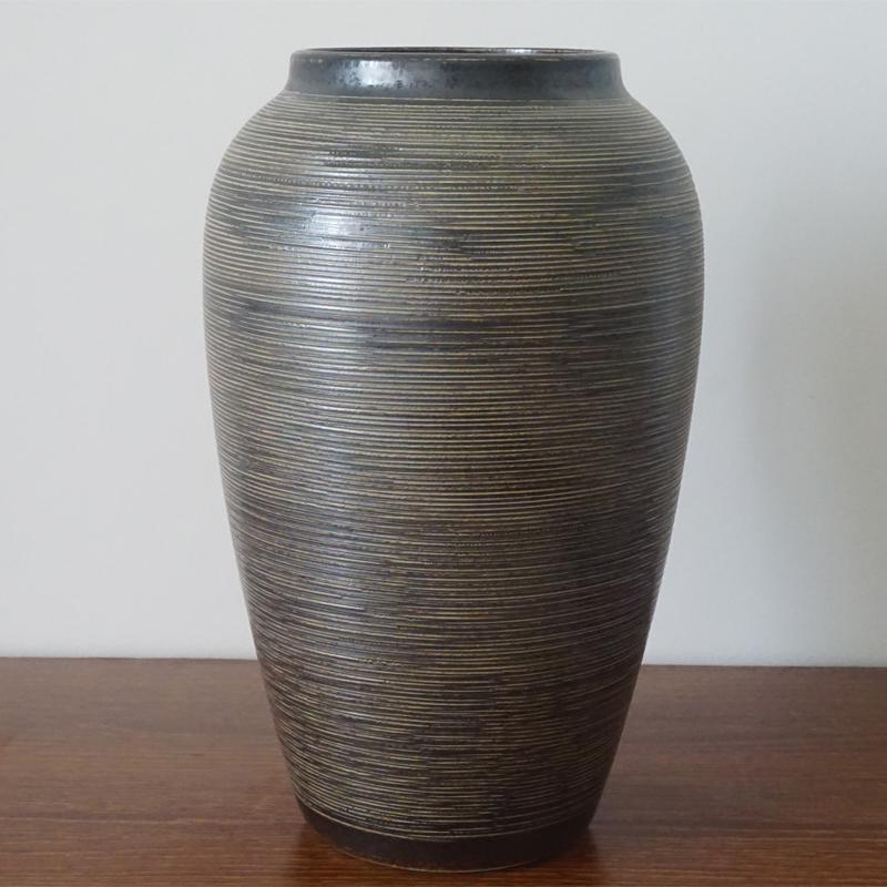 Jingdezhen Retro Keramikvase für frische/getrocknete Blumen – Hydroponischer Topf für Bonsai, Wohnzimmer-, Schlafzimmer- oder TV-Schrankdekoration.