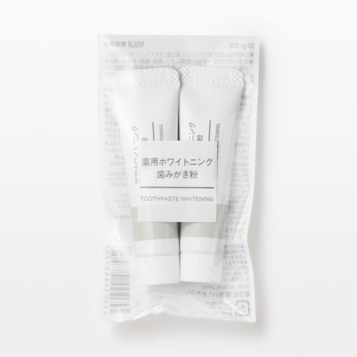 MUJI Medicated Whitening Toothpaste 10g x 2 bottles OAM38A3S
