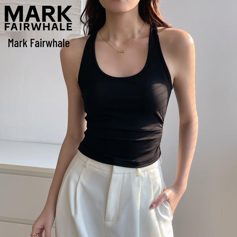 MARK FAIRWHALE Women s Slim-Fit Padded Tank Top S