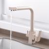 Gold Filter Kitchen Faucet Drinking Water Single Hole Black Hot and cold Pure Water Sinks Deck Mounted Mixer Taps White