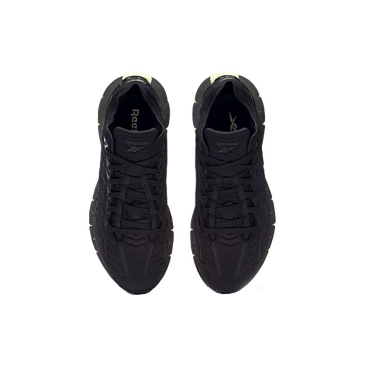 Reebok Zig Kinetica Black Citrus Glow Unisex Sneakers FV3858