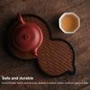 Mat   Bamboo Small Tea Tray Tea Plate for Teawares Teaset Saucers Tea Ceremony