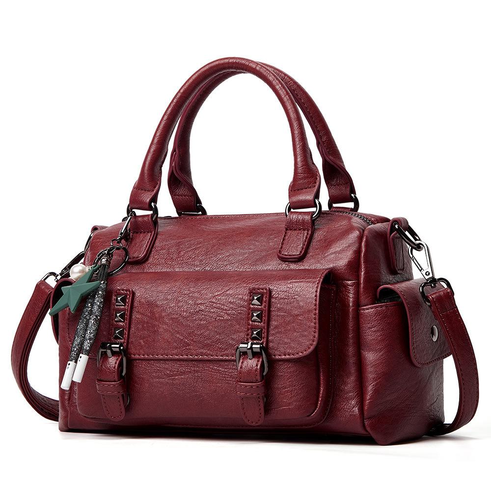 New Shoulder Bags Women's Bags High Capacity Advanced Retro Fashion Korean Style Trend Leisure Handheld Bag Crossbody Bags
