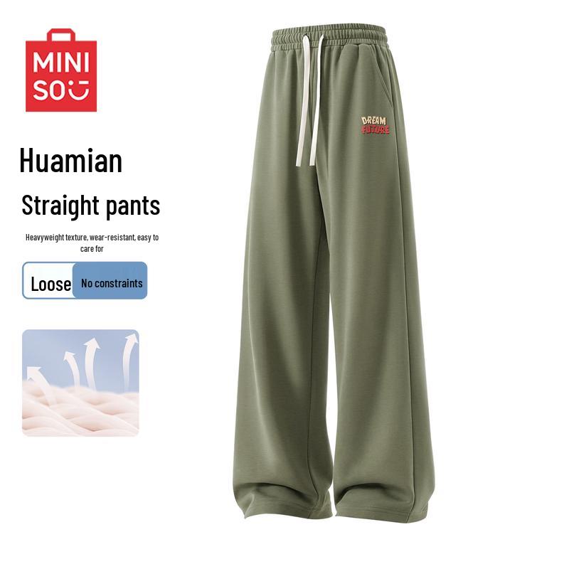 MINISO Men s American Retro Loose Casual Pants XL