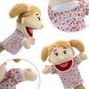 Daughter Hand Puppets - Soft Plush Hand Puppets Interactive Role-Play Storytelling Toys for Kids, Imaginative Play