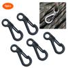 5 10 Pcs Lot Zinc Alloy Mini Carabiners Spring Backpack Clasps EDC Keychain Carabiner for Hiking Climbing Camping