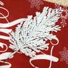 12pack/lot Pine Branches Festive Decor And ABS Winter Branches Christmas Cedar Pine DIY Christmas Tree Branches