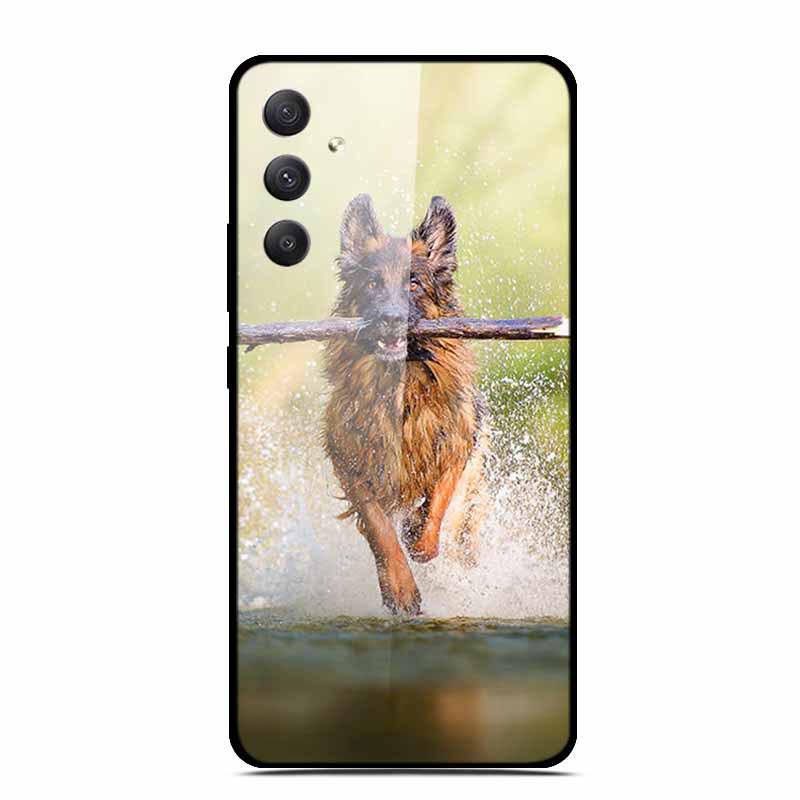 Чохол для телефону Samsung A35 5G - Персоналізоване кольорове загартоване скло, Захист від падінь.