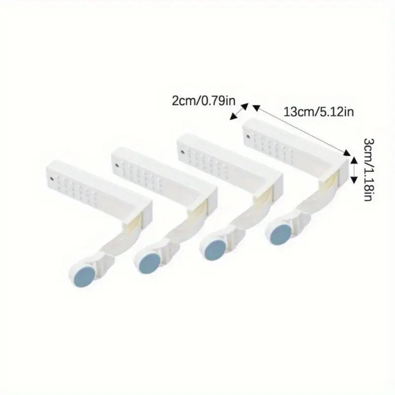 4PCS Adjustable Sheet Clips Quilt Anti-running Fasteners  Non-slip Sheet Quilt Cover Anti-running Buckles Quilt Corner Fixing Clips