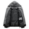 Winter Men Thick Casual Hooded Parka Jacket Man Fleece Outdoor Parka Overcoat Male Sport Outwear Parka