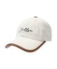 Chilsa Cursive Field Ball Cap_Cream