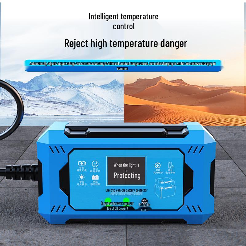 2025 Smart Electric Vehicle Charger with Automatic Power Off & Voltage Stabilizer