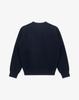 WORK ON BODY OFF Easyon Semi-Overfit Henley Neck Knit [Navy]