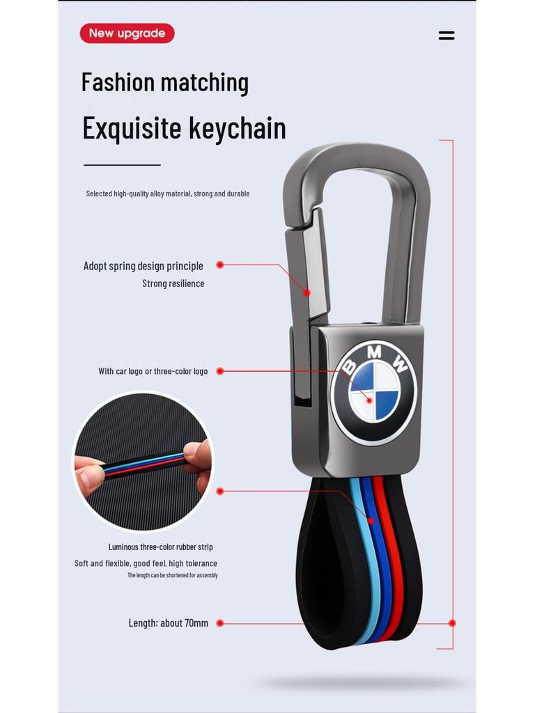 BMW Key Case Set for 3, 5, 7, 1 Series & X1/X3/X4/X5: 320li, 530 Protective Shell & Buckle
