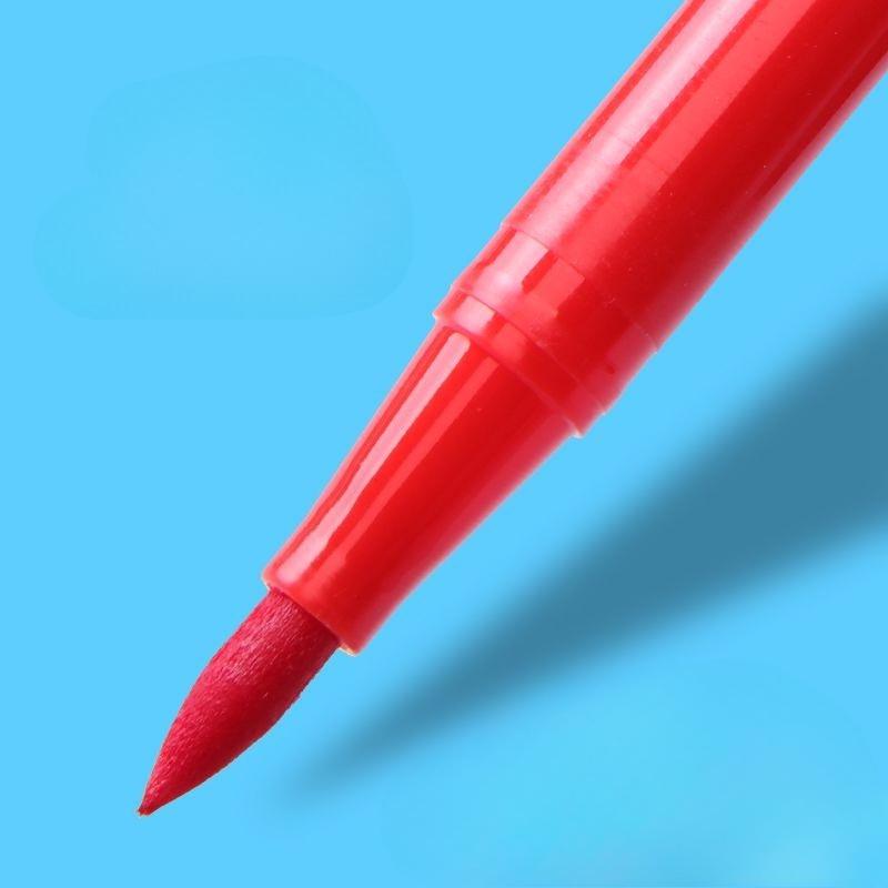 Children's Watercolor Pens - Washable Colored Pens for Drawing - 24 Colors - Suitable for Primary School Students - Non-toxic Colors - 12 Colors