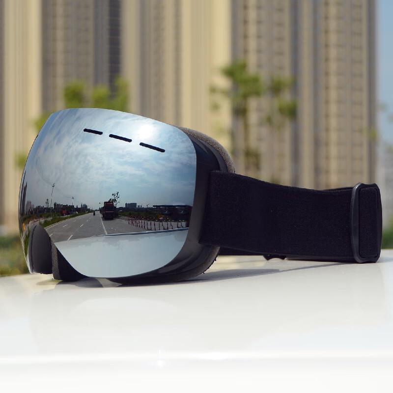 Lanxun Adult Spherical Anti-Fog Ski Goggles