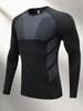 Men's Quick-Dry Breathable Long Sleeve Running Top