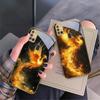 Golden Phoenix Nirvana For Samsung A 31 32 A33 A34 35 14 A15 13 16 25 26 50 52 53 54 55 56 70 71 72 73 Golden Glass Phone Case