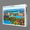 APPLEONE 500-262 Nordic Brilliance: Stockholm Old Town (Sweden), 500-Piece Jigsaw Puzzle (53 X 38 Cm), Made In Japan