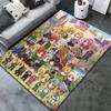 Jojos Bizarre Adventure Teppich Teppich für Wohnzimmer Schlafzimmer Zuhause Sofa Dekoration Kinder Spielen Rutschfeste Bodenmatte