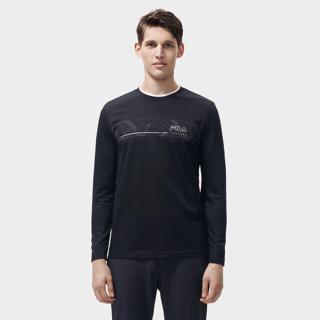 New FILA T Shirts Men's Jet Black F11M317205FBK