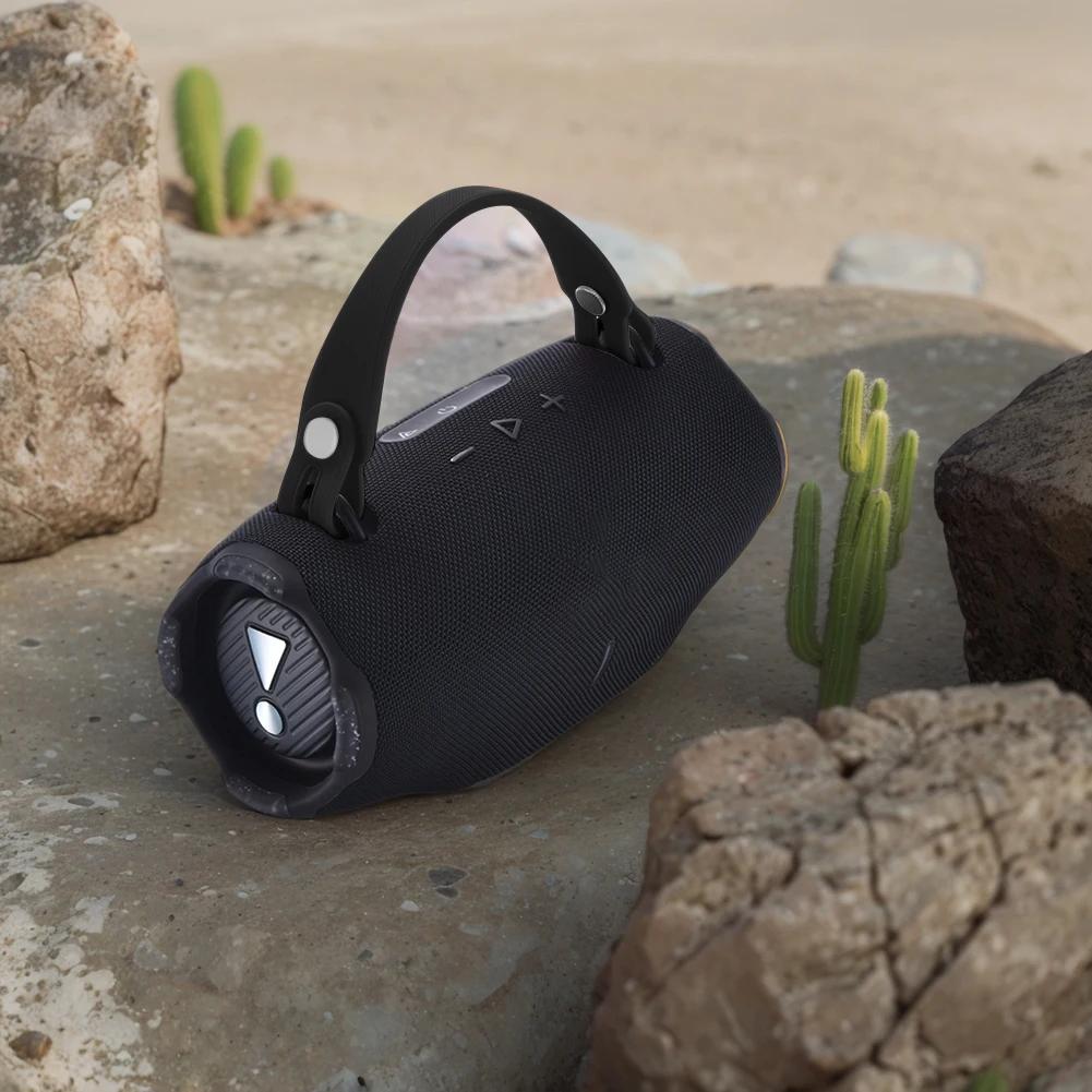 Silicone Handle Strap Accessories with 2 Pair Screws Strong Handle Belt Anti-slip for JBL Xtreme 2/ Xtreme 3/Xtreme 4 BT Speaker