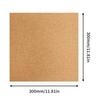 4Pcs 300X300mm Cork Paper Board Tiles Wall Decorative Panel Creative Message Display Notice for H2D 3D Printer