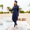 Women Muslim Swimwear Bathing Suit With Cap Swimsuit Beachwear Women Swimwear Long Sleeve Trousers Sports Conservative Beachwear