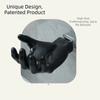Multi-function Easy To Install Wall Mounted Storage Rack Creative Sturdy Hand Shape Hook Seamless Bathroom Shelf Door