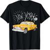 New York - Big Apple - Yellow Cab Taxi T-Shirt T-Shirt