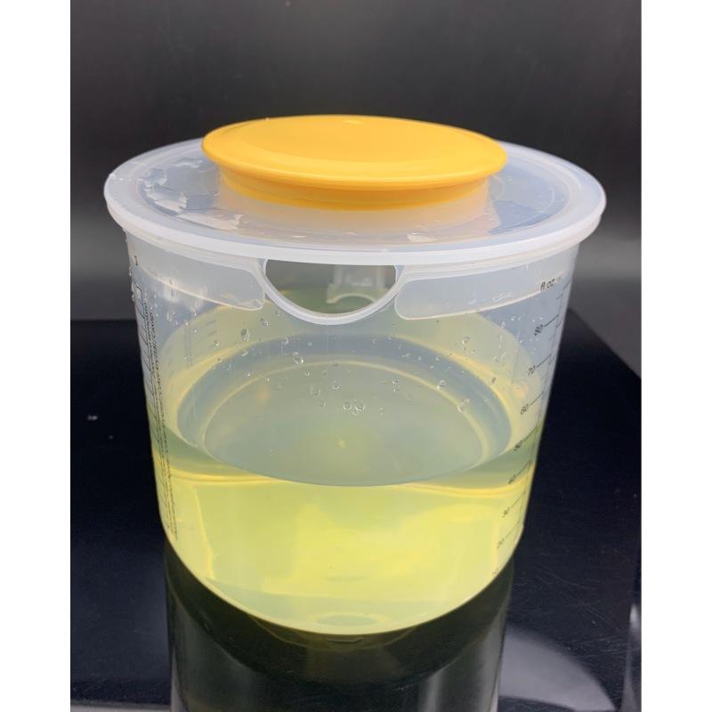 2.5l Baking Measuring  Cup Transparent Home Scale Mixing Bowl With Lid Kitchen Tools