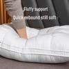 Five-Star Hotel Style Washable Feather Velvet Neck Support Pillow