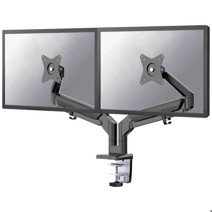 Neomounts DS70-810BL2 X2 Support De Table Pour Écran 43,2 Cm (17) - 81,3 Cm (32) Noir Inclinable + Pivotant, Réglable