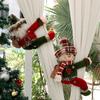 Hanging Doll Plush Doll Curtain Holder Cartoon Curtain Decoration New Christmas Curtain Buckle