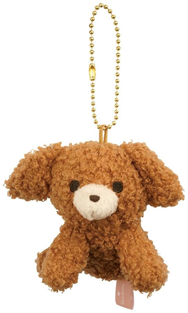 Skater Plush Ball Chain Mascot Pompon's Dog ZBCM1-A