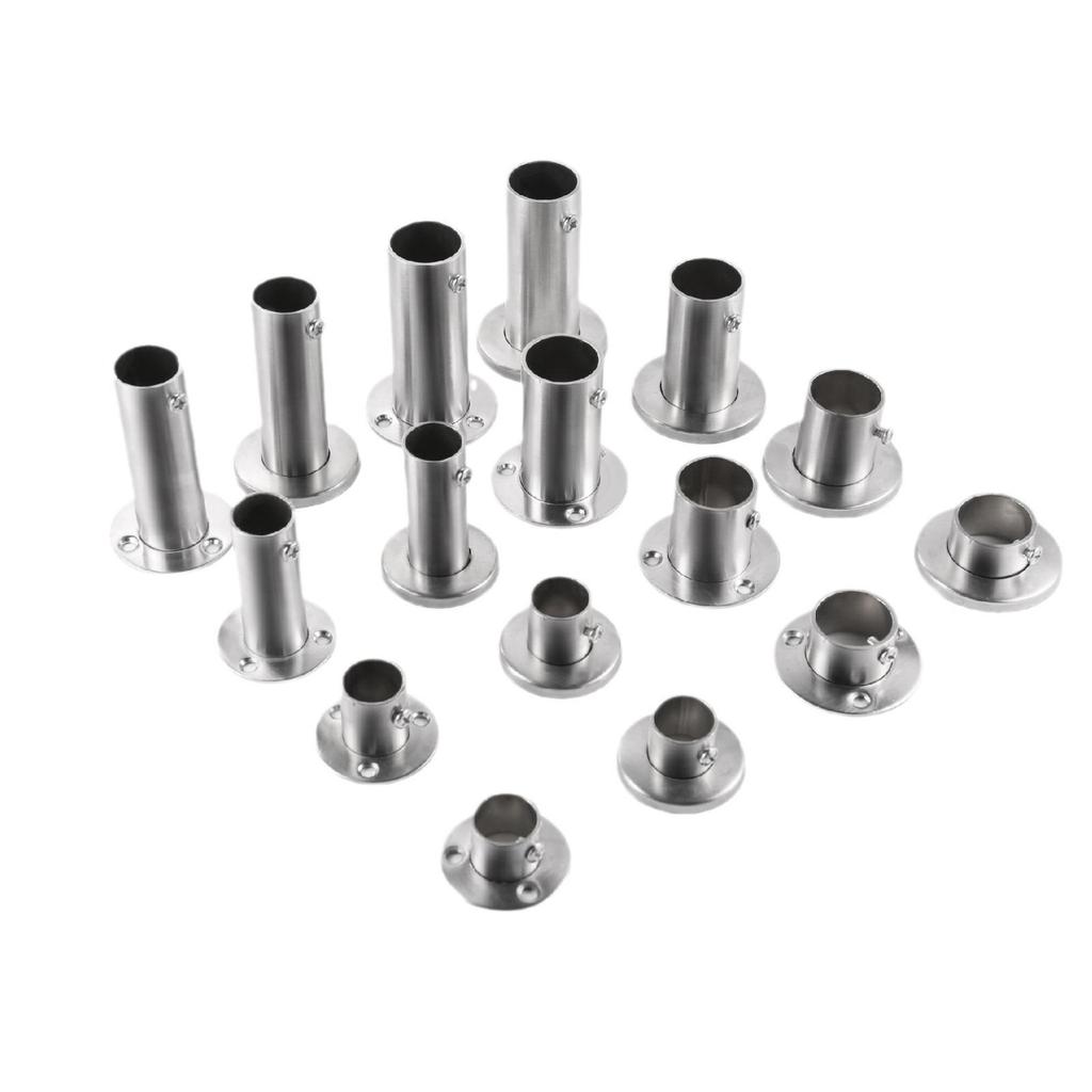Stainless Steel Flange Base for Clothes Rods & Curtain Fixings