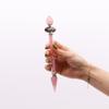 Rose Quartz Shiva Lingam Crystal Wand