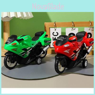 Childrens Plastic Ride On Toy Motorcycle With Pushback Mechanism For Early Development And Play